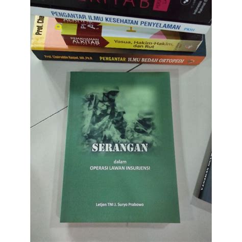 Jual Buku Original Serangan Dalam Operasi Lawan Insurjensi Oleh Suryo