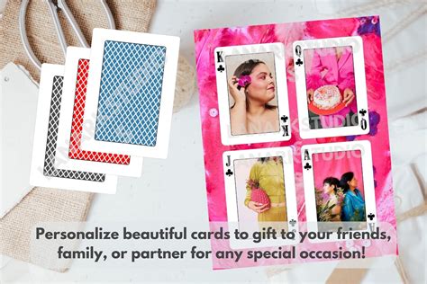 Customizable Playing Cards Template DIY Personalized Playing Cards ...