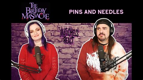 The Birthday Massacre Pins And Needles Reaction Youtube