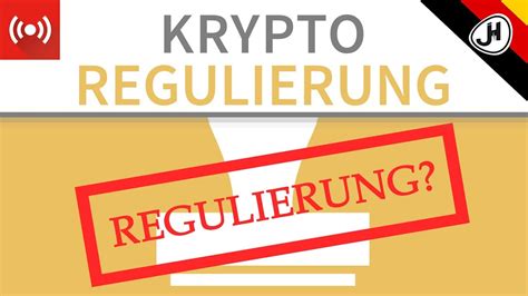 Krypto Regulierung So K Nnte Sie Aussehen Youtube