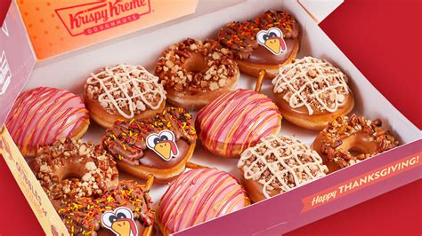 Krispy Kreme S New Donuts Feature These Classic Thanksgiving Flavors