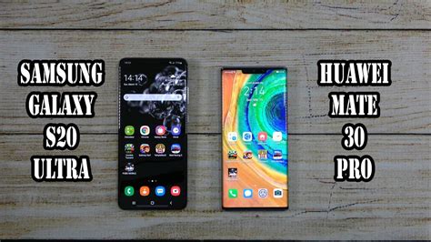 Samsung Galaxy S Ultra Vs Huawei Mate Pro Speedtest And Camera