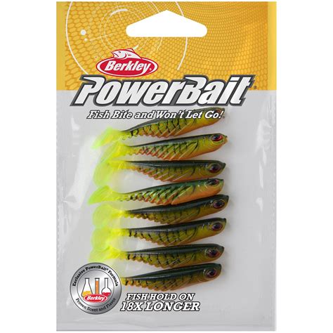 Chasse et pêche Berkley Power Bait Ripple Shad Lot de 3 poissons en