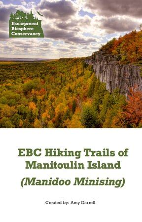 The EBC Hiking Trails of Manitoulin Island Guide Book — Escarpment ...