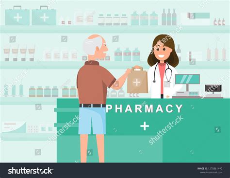 65 441 Pharmacy Cartoon Immagini Foto Stock E Grafica Vettoriale