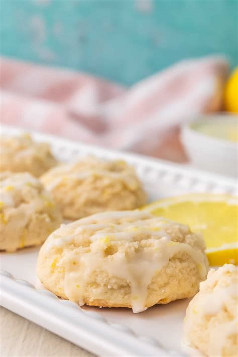 Easy Lemon Cookies Recipe With Glaze 365 Days Of Baking