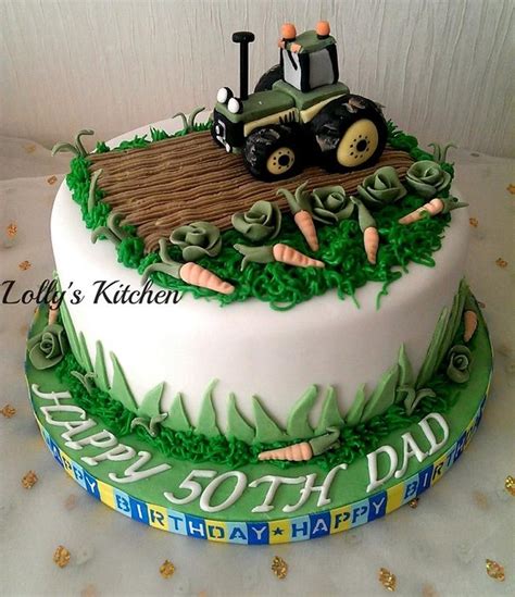 Gone Farming Cake By LollysKitchen CakesDecor Farm Birthday Cakes