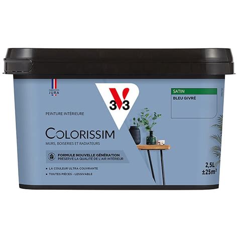 Peinture Colorissim satin Bleu givré 2L5 Bricorama