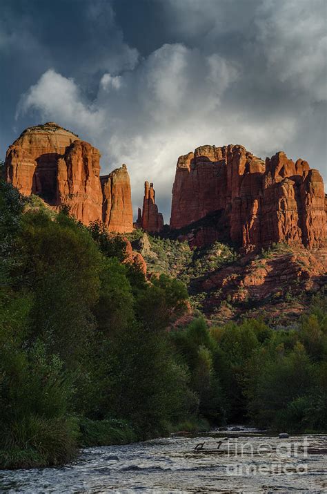 Cathedral Rock Sunset Photograph by Tamara Becker - Fine Art America