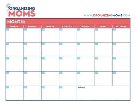 Printable calendar custom