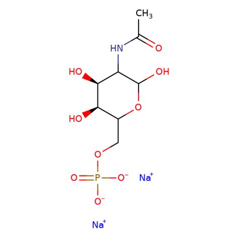 Ma11529 335275 62 2 N Acetyl D Mannosamine 6 Phosphate Disodium Salt