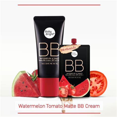 Baby Bright Watermelon Tomato Matte Bb Cream Spf Pa