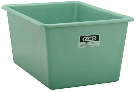 Cemo 2200 Litre Green Grp Container