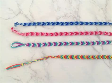 How To Make Chevron Friendship Bracelets Sew Crafty Me