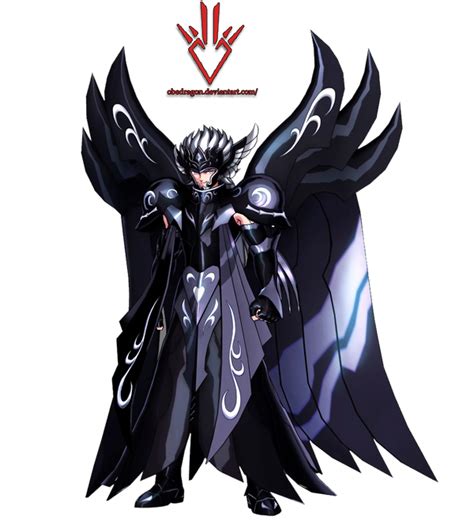 Thanatos Render Saint Seiya By Obedragon On Deviantart