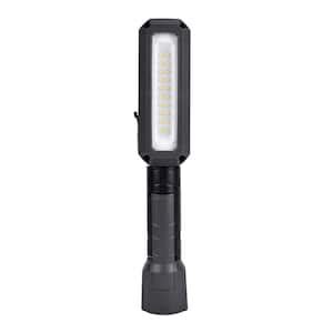 HDX 600 Lumens Integrated LED Clamplight DA023 S The Home Depot