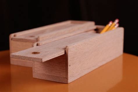 Pencil Box Made By Ed George