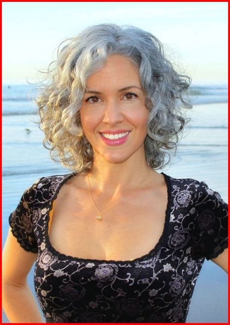 Image Result For Transition To Grey Hair With Highlights Medium Hair Styles Curly Hair Styles