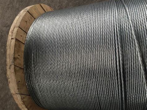 High Carbon Galvanized Steel Core Wire ASTM B 803 With 1 0 4 8mm Wire Gauge