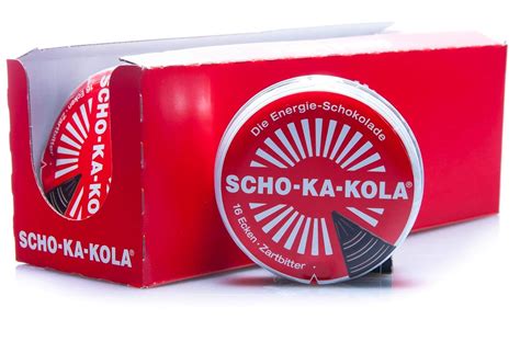 12 X 100 G Scho Ka Kola Zartbitter Energieschokolade Koffeinhaltig