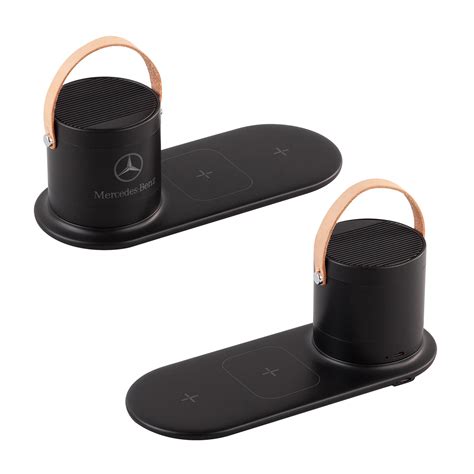 Настольная беспроводная (15W) зарядная станция Blacksmith с bluetooth ...