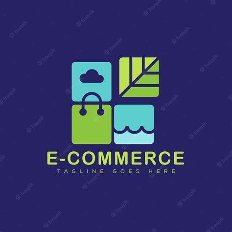 Premium Vector E Commerce Logo Design Template Vector Graphic