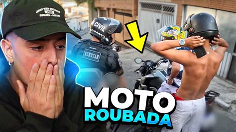 CORINGA REAGINDO AO GCM MESQUITA CASAL MOTO ROUBADA SAI RALANDO NO