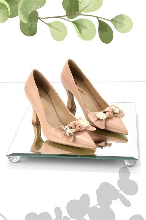 Bambi Nude Kadın Klasik Topuklu Ayakkabı K01227032409 Fiyatı Yorumları TRENDYOL