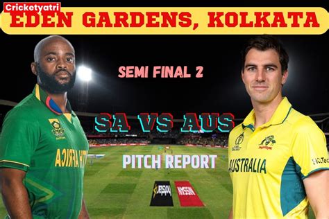 Sa Vs Aus Semi Final Pitch Report