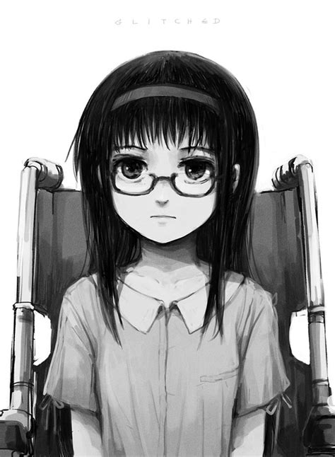 Safebooru 1girl Akemi Homura Black Hair Glasses Hairband Long Hair