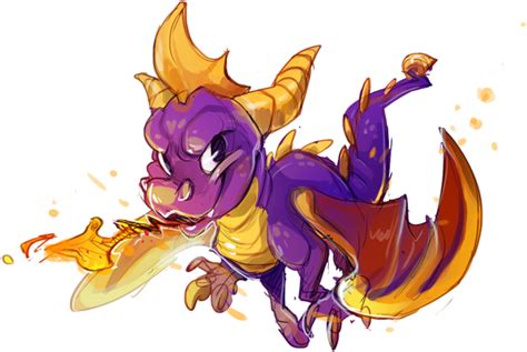 Download Spyro By Shantyland Spyro Deviantart Transparent Png