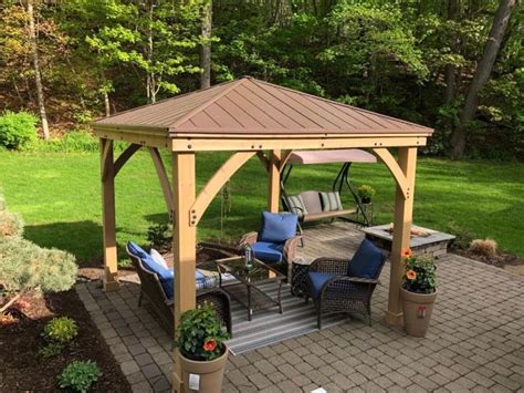 Build Your Perfect Outdoor Oasis Yardistry Patio Patio Design Gazebo