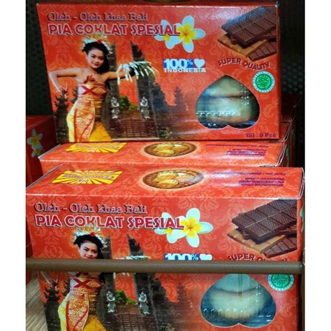 Jual Pia Coklat Spesial Isi 9 Pcs Oleh Oleh Asli Khas Bali Bubble