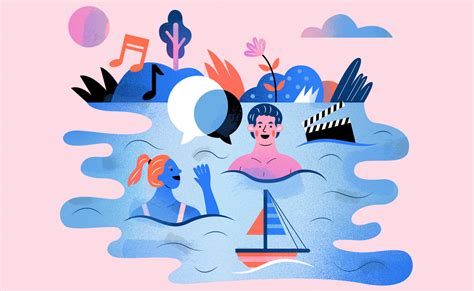 The Loop Website Illustrations Behance