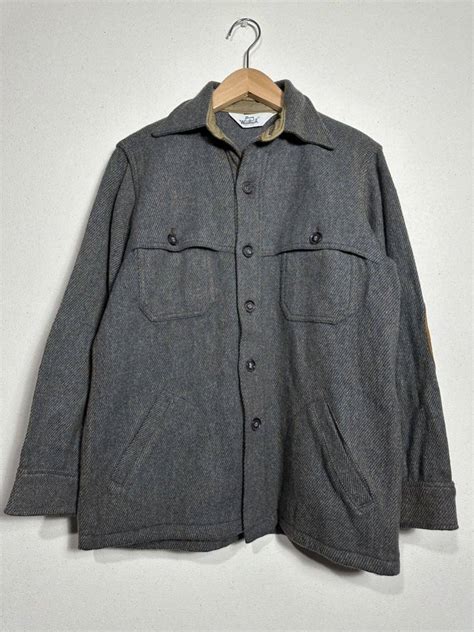 【目立った傷や汚れなし】70s Vintage Woolrich Cpo Jacket ウールリッチ ヴィンテージ ウールシャツ ウール