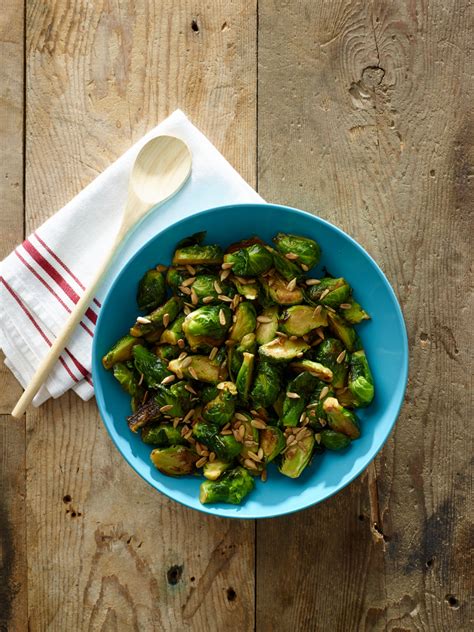 Maple Glazed Brussels Sprouts