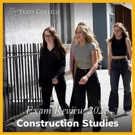 Exam Review 2023 Construction Studies Yeats College Galway And Waterford