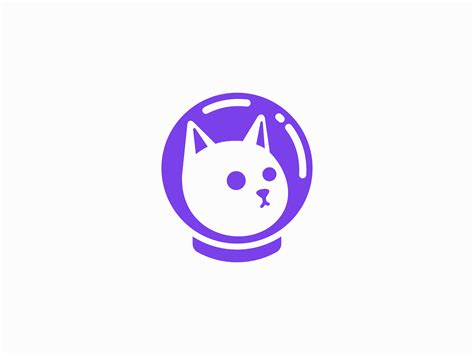 Cat Astronaut Logo By Lucian Radu On Dribbble