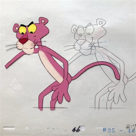 Pink Panther Original Cel Original Animation Drawing Catawiki