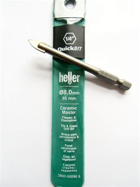 X Quality Heller German Ceramic Tile Glass Quickbit Drill Bits