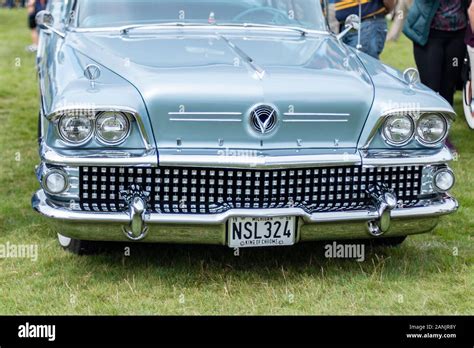 vintage American car at classic car show Stock Photo - Alamy