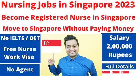 Nursing Jobs In Singapore Become Registered Nurse In Singapore Nurse