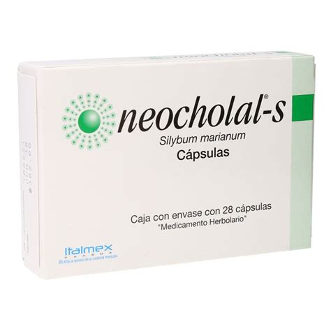 Neocholal S 151 5 mg Oral 28 Cápsulas Farmacia Soriana