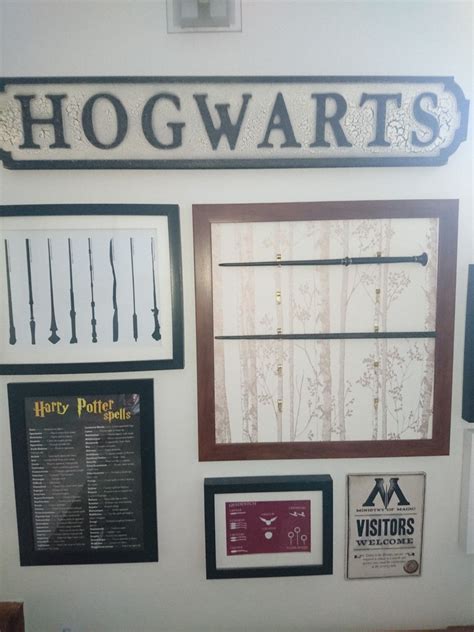 Harry Potter wand display board, wall. | Harry potter kids, Harry ...