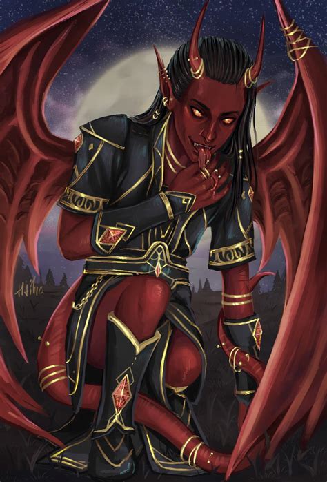 I Made A Portrait For My Demon Andor Devil Path Commander Pants Are