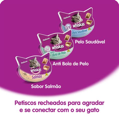 Peticos Pelo Saudável para Gatos WHISKAS