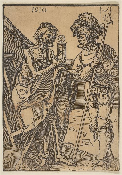 Albrecht Dürer Death And The Lansquenet The Metropolitan Museum Of Art