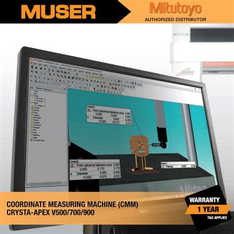 Mitutoyo CRYSTA Apex V500 V700 V900 Standard CNC CMM