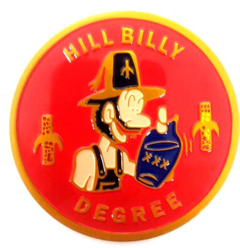 D575hb Auto Emblem Hillbilly Dean Masonic Supply