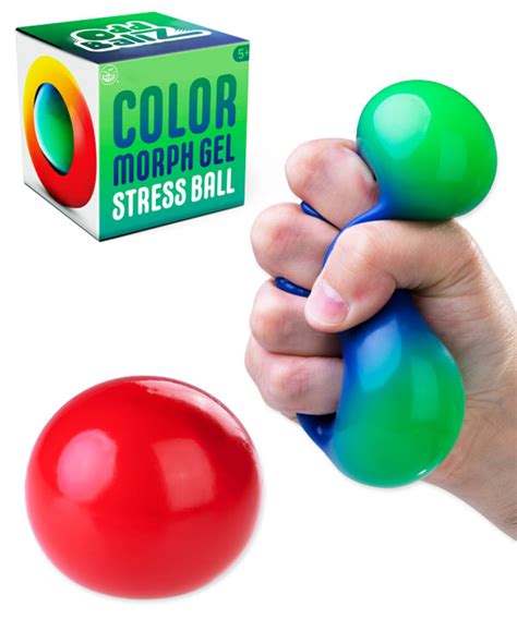 Color Morph Gel Ball: A color-changing stress reliever.